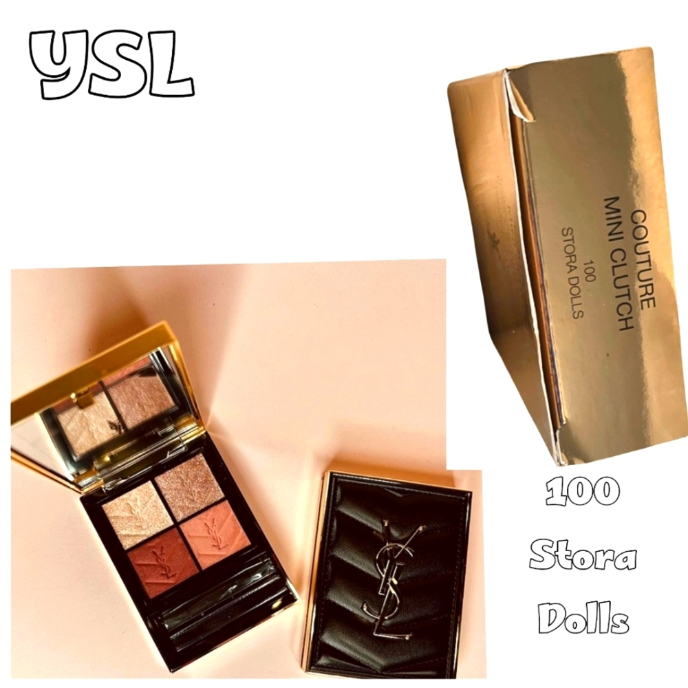 Yves Saint Laurent Couture MiniClutch Eyeshadow Palette  100 Stora Dolls NEW
